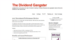 Desktop Screenshot of dividendgangster.com
