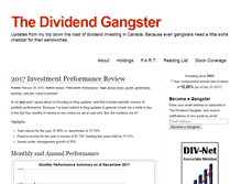 Tablet Screenshot of dividendgangster.com